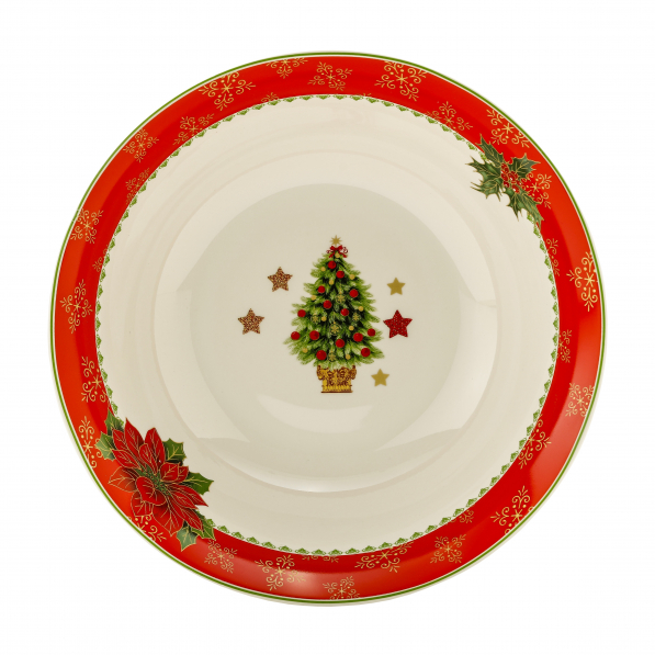 Miseczka / Salaterka świąteczna porcelanowa MERRY CHRISTMAS 1,2 l
