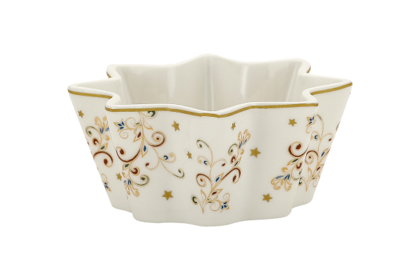 Miska / Salaterka porcelanowa świąteczna MAGNOBLE CHOINKA 9,5 cm