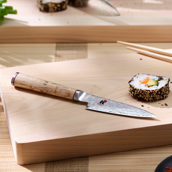 MIYABI 5000MCD 9 cm ciemnobrązowy - nóż Shotoh stalowy