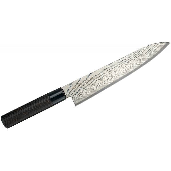 TOJIRO Shippu Black Eat 24 cm - japoński nóż szefa kuchni ze stali nierdzewnej