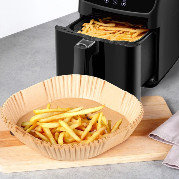 Papier do frytkownicy beztłuszczowej Air Fryer 23 cm 50 szt.