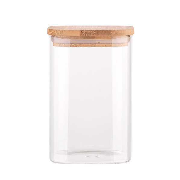 Słoik / Pojemnik na produkty sypkie szklany z pokrywką 1,15 l