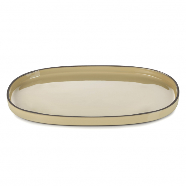 REVOL Caractere Gałka Muszkatołowa 35,5 x 21,8 cm - półmisek porcelanowy