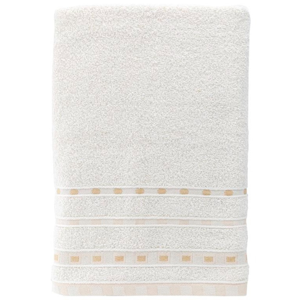 Ręcznik łazienkowy do rąk bawełniany MISS LUCY MICHAEL BASIC ECRU 30 x 50 cm