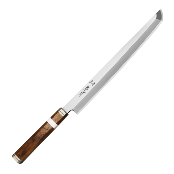 SAKAI TAKAYUKI Shiden 27 cm - nóż japoński Sakimaru ze stali nierdzewnej
