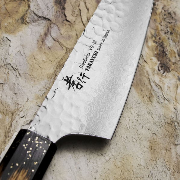 SAKAI TAKAYUKI Urushi Kokushin 16 cm - japoński nóż szefa kuchni ze stali damasceńskiej