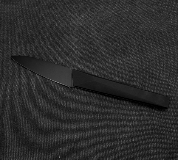SATAKE Black 10 cm czarny - japoński nóż warzyw i owoców stalowy