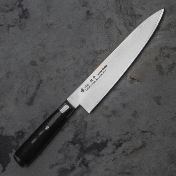 SATAKE Cutlery Mfg Damascus 20 cm - japoński nóż szefa kuchni ze stali nierdzewnej