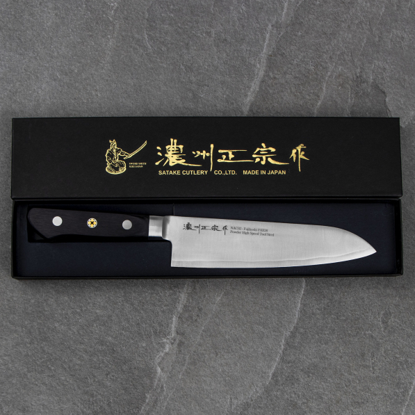 SATAKE Cutlery Mfg FAX Powder 18 cm - nóż japoński Santoku ze stali proszkowej