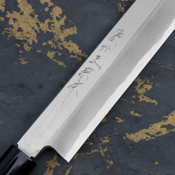 SATAKE Cutlery Mfg Shirogami 27 cm - nóż japoński Yanagiba ze stali węglowej