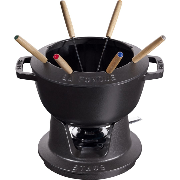 STAUB La Fondue 2,3 l - zestaw do fondue żeliwny