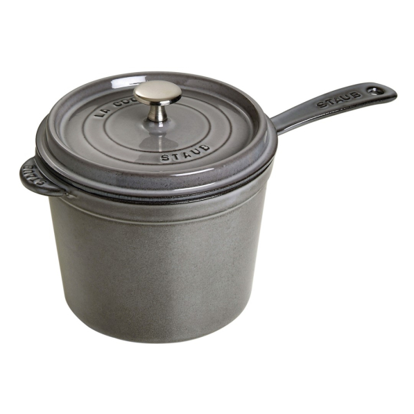 STAUB La Cocotte 2,8 l - rondel żeliwny do sosu z pokrywką