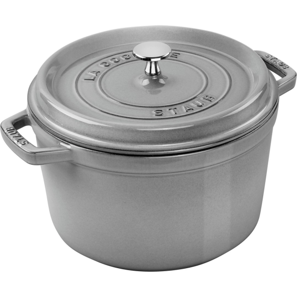 STAUB La Cocotte 4,8 l - garnek żeliwny z pokrywką