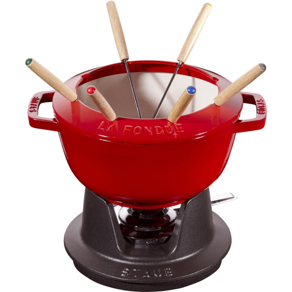 STAUB La Fondue 2,3 l - zestaw do fondue żeliwny