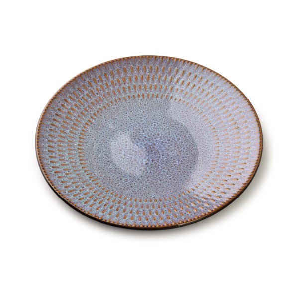 Talerz deserowy ceramiczny AFFEK DESIGN ERICA GREY 21,5 cm