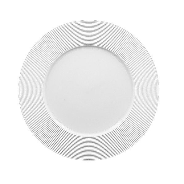 PORCELANA RAK Evolution 27 cm biały - talerz obiadowy płytki porcelanowy