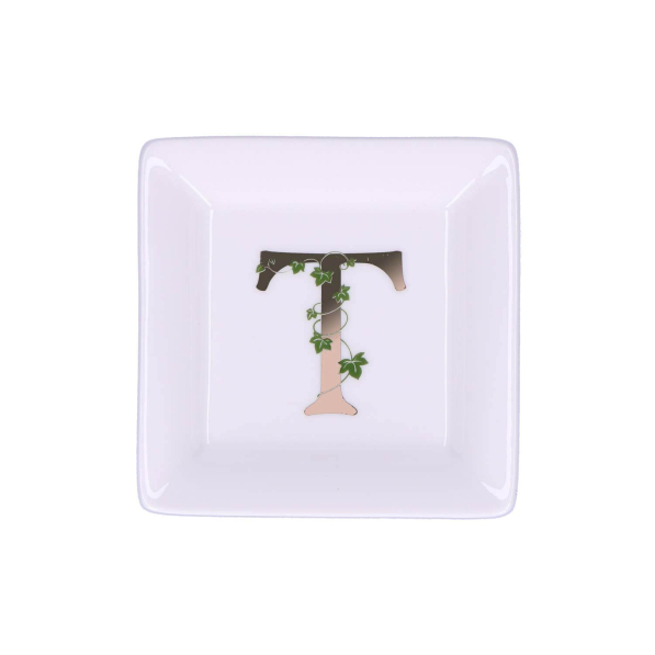 LA PORCELLANA BIANCA Adorato 10 x 10 cm - talerz deserowy porcelanowy