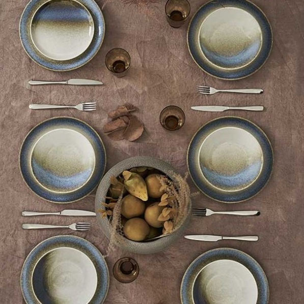 TOGNANA Fontebasso Sahara 21 cm - talerz deserowy porcelanowy