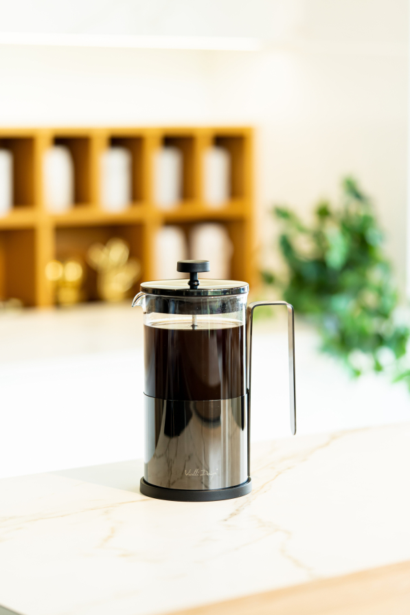 VIALLI DESIGN Diamante 1 l - french press / zaparzacz do kawy i herbaty tłokowy