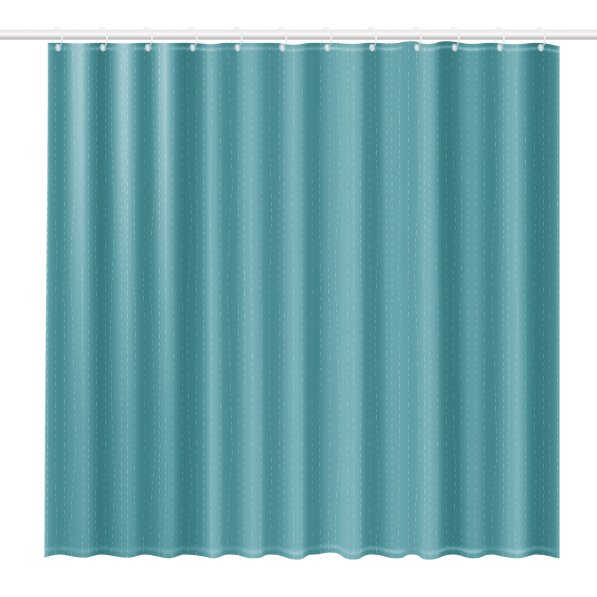 Zasłona prysznicowa tekstylna RAYEN 180 x 200 cm