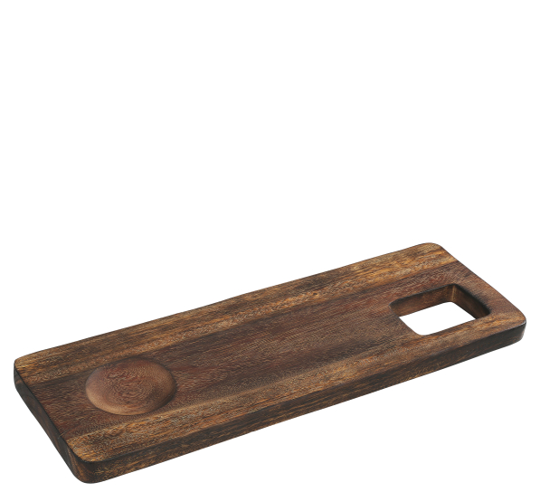 ZASSENHAUS 58 x 20 cm - deska do serwowania serów i przekąsek z drewna akacjowego