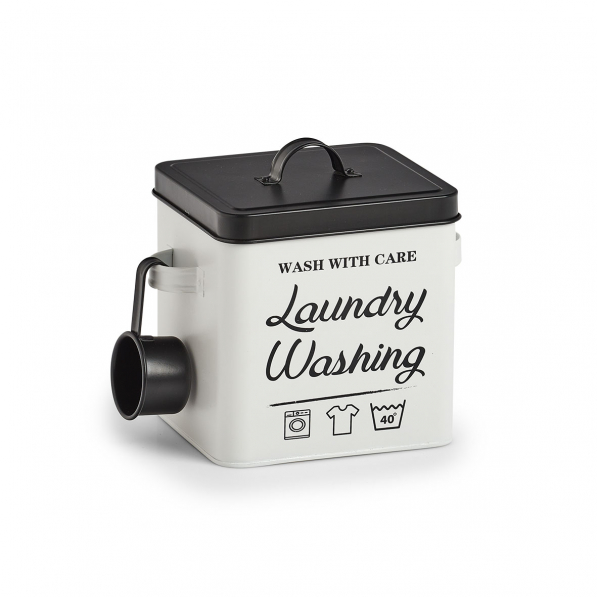ZELLER Laundry Washing - pojemnik na proszek do prania metalowy