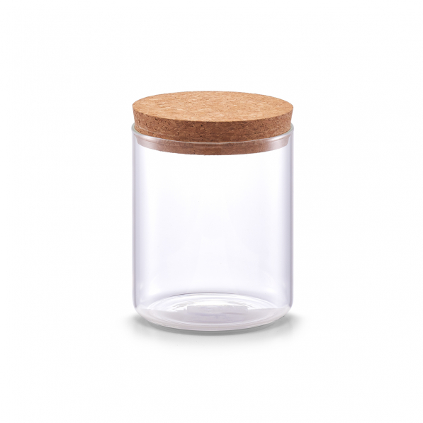 ZELLER Practic Glass 0,65 l - słoik / pojemnik na produkty sypkie szklany z pokrywką