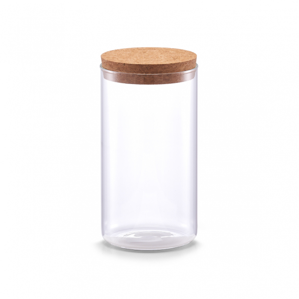 ZELLER Practic Glass 1,1 l - słoik / pojemnik na produkty sypkie szklany z pokrywką