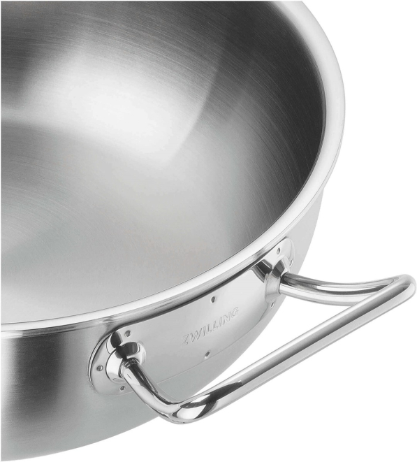 ZWILLING Pro 30 cm - patelnia / wok ze stali nierdzewnej z dwoma uchwytami