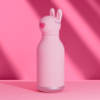 ASOBU Bestie Bottle Bunny 0,46 l - butelka termiczna dla dzieci ze słomką 