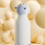 ASOBU Bestie Bottle Sheep 0,46 l - butelka termiczna dla dzieci ze słomką 