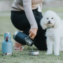 ASOBU Dog Bowl 0,975 l - butelka na wodę termiczna ze stali nierdzewnej z miską dla psa