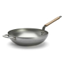 DE BUYER Mineral B Bois 32 cm - patelnia / wok ze stali węglowej