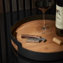 EVA SOLO Liquid Lounge - korkociąg kelnerski / otwieracz do wina ze stali nierdzewnej