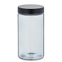 KELA BERA 1,7 l czarny - słoik / pojemnik na produkty sypkie szklany z pokrywką