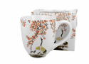 Kubek porcelanowy DUO ART GALLERY SAKURA I ŻURAWIE 1000 ml