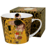 Kubek porcelanowy DUO ART GALLERY THE KISS BY GUSTAV KLIMT 610 ml