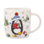 Kubek świąteczny porcelanowy CHRISTMAS PENGUIN 400 ml