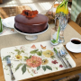 Mata stołowa / Podkładka na stół plastikowa dwustronna CALA HOME BLESSED BY NATURE 43 x 28,5 cm