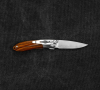 MCUSTA Shinra Mixture Iron Wood 7 cm - japoński nóż survivalowy składany ze stali proszkowej