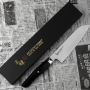 MCUSTA Zanmai Revolution 18 cm - nóż japoński Santoku ze stali nierdzewnej 