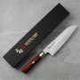 MCUSTA Zanmai Supreme Hammered 18 cm - nóż japoński Santoku ze stali nierdzewnej 