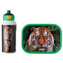 MEPAL Campus Wild Tiger 2 el. - lunch box / śniadaniówka plastikowa z bidonem