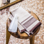 Ręcznik do rąk bawełniany MISS LUCY SANNY ECRU 30 x 50 cm