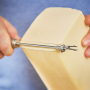 ROESLE Rundgriff 25 cm - nóż do sera miękkiego strunowy ze stali nierdzewnej 