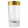 ZWIESEL HANDMADE Hommage Gold Classic 349 ml - szklanka do wody i napojów kryształowa