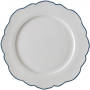 Talerz obiadowy płytki porcelanowy LAURA ASHLEY BLUE 24,5 cm