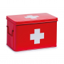 ZELLER First Aid Kit - apteczka na leki i bandaże metalowa