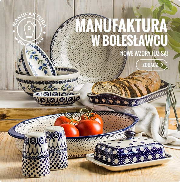 Ręcznie robiona i zdobiona ceramika z Bolesławca